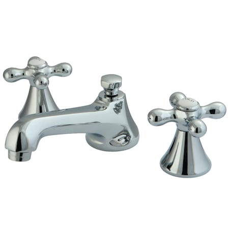 Kingston Brass KS4471AX 8" Widespread Bathroom Faucet, Polished Chrome KS4471AX